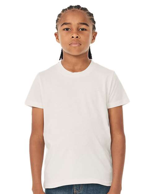 Youth Jersey Tee - OnModelFront - B38006013 - Vintage White