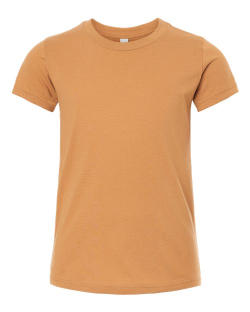 Youth Jersey Tee - Front - B38006373 - Toast