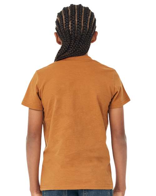 Youth Jersey Tee - OnModelBack - B38006373 - Toast