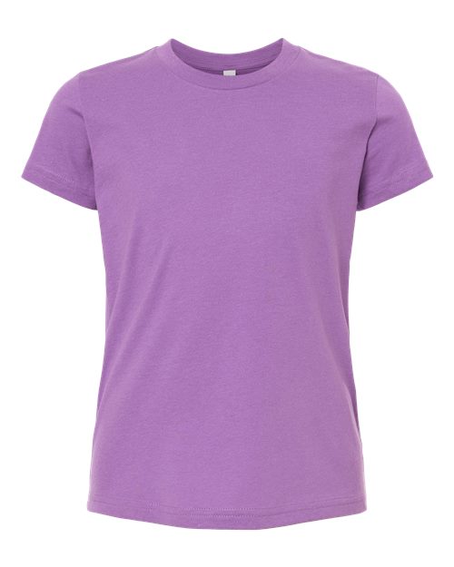 Youth Jersey Tee - Front - B38006423 - Royal Purple