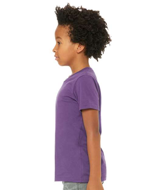 Youth Jersey Tee - OnModelSide - B38006423 - Royal Purple