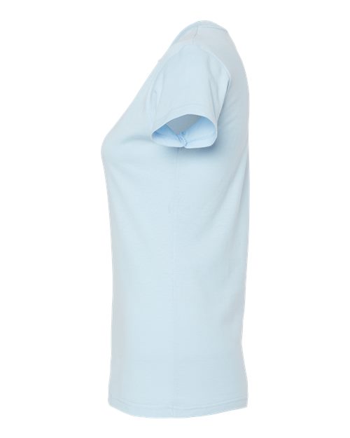 Women's Fine Jersey Slim Fit T-Shirt - DirectSide - B20159252 - Baby Blue