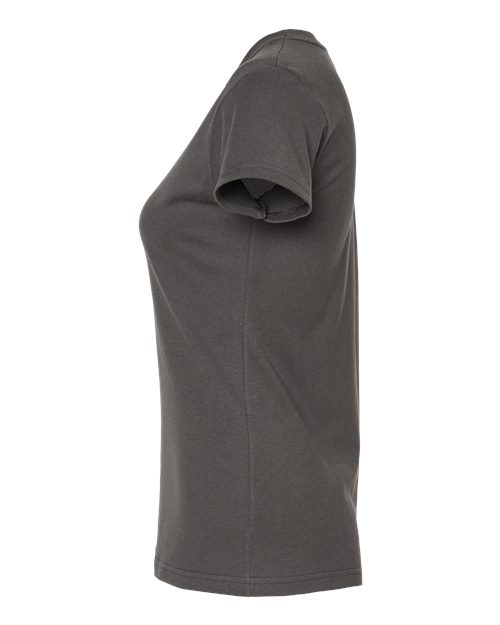 Women's Fine Jersey Slim Fit T-Shirt - DirectSide - B20159592 - Charcoal
