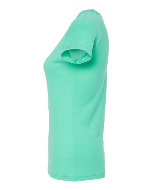 Women's Fine Jersey Slim Fit T-Shirt - DirectSide - B20159192 - Mint