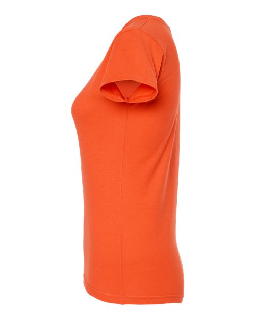 Women's Fine Jersey Slim Fit T-Shirt - DirectSide - B20159662 - Orange