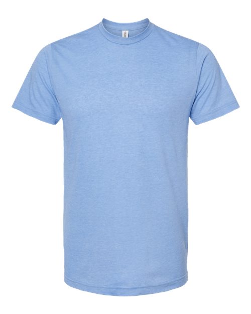 Poly-Rich T-Shirt - Front - B20659252 - Heather Athletic Blue
