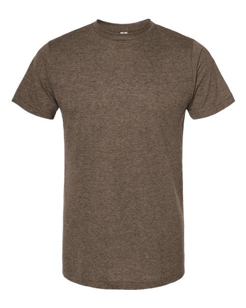 Poly-Rich T-Shirt - Front - B20659552 - Heather Brown