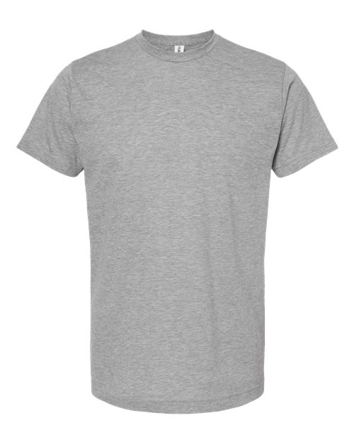 Poly-Rich T-Shirt - Front - B20659122 - Heather Grey