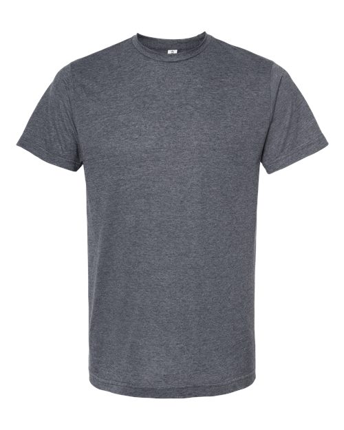 Poly-Rich T-Shirt - Front - B20659652 - Heather Navy
