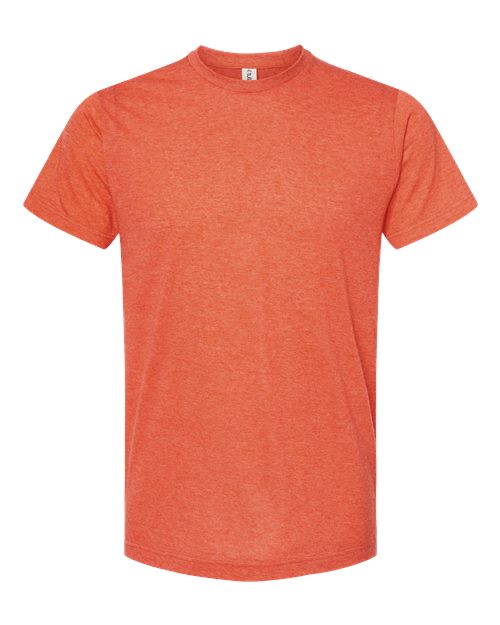 Poly-Rich T-Shirt - Front - B20659142 - Heather Orange