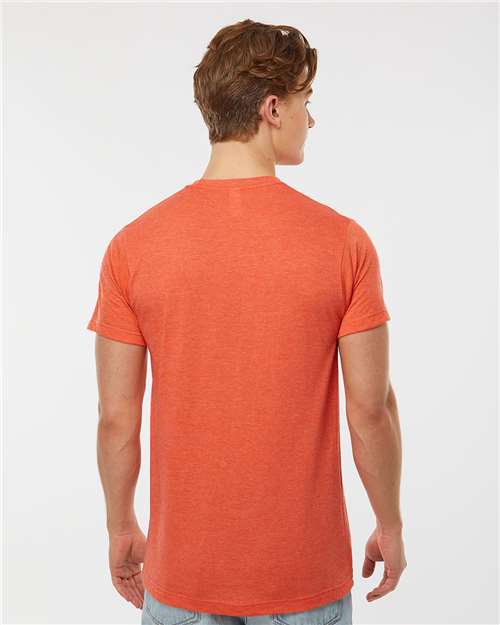 Poly-Rich T-Shirt - OnModelBack - B20659142 - Heather Orange