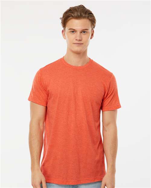 Poly-Rich T-Shirt - OnModelFront - B20659142 - Heather Orange