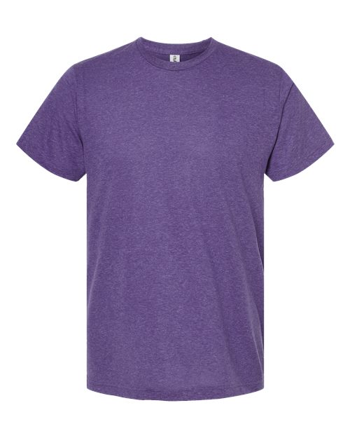 Poly-Rich T-Shirt - Front - B20659672 - Heather Purple