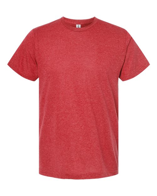 Poly-Rich T-Shirt - Front - B20659702 - Heather Red