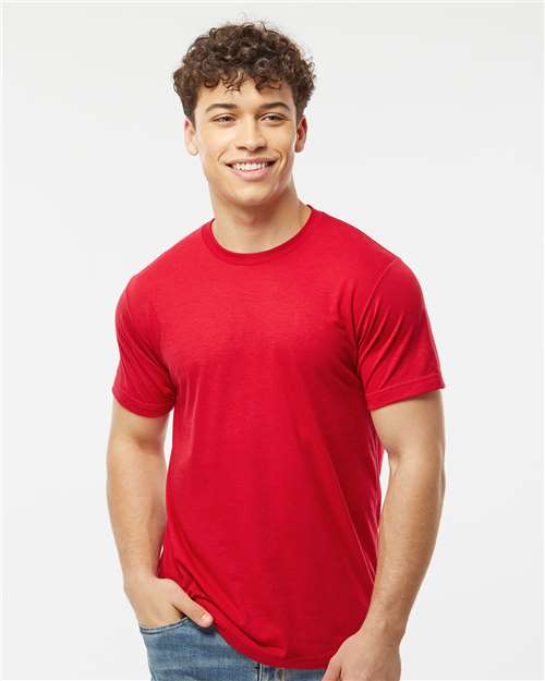 Poly-Rich T-Shirt - OnModelFront - B20659152 - Red