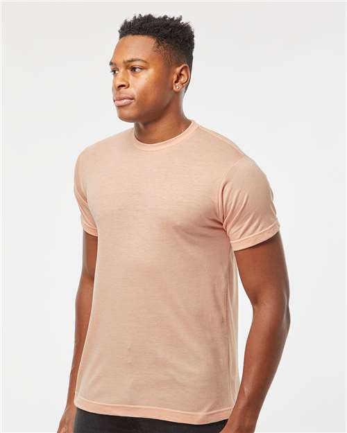 Poly-Rich T-Shirt - OnModelSide - B20659312 - Heather Peach