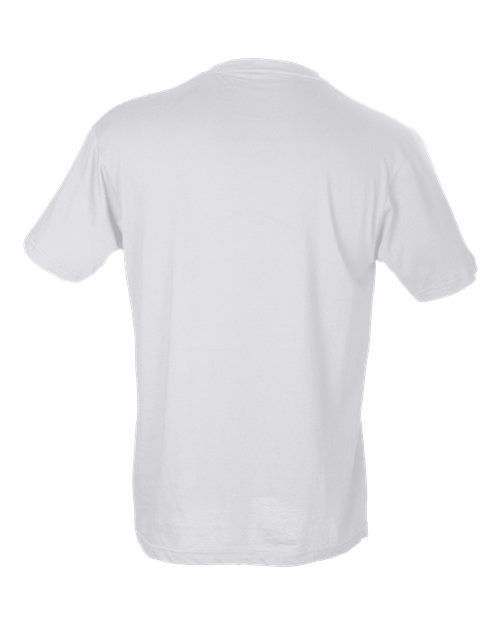 Fine Jersey V-Neck T-Shirt - Back - B41359008 - White