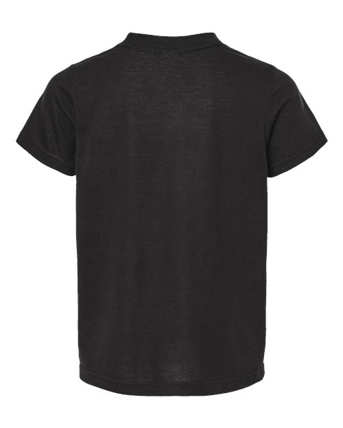 Youth Poly-Rich T-Shirt - Back - B30859502 - Black