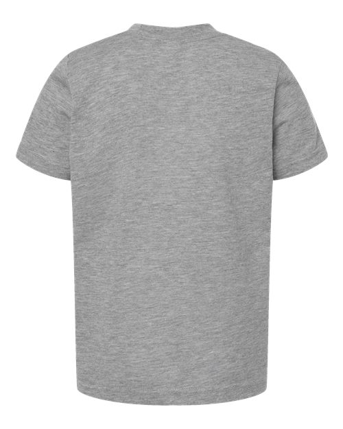 Youth Poly-Rich T-Shirt - Back - B30859092 - Heather Grey