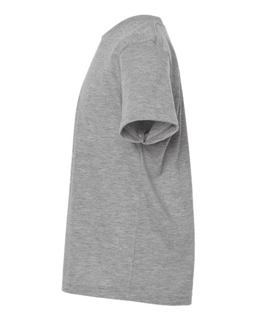Youth Poly-Rich T-Shirt - DirectSide - B30859092 - Heather Grey