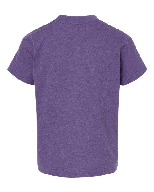 Youth Poly-Rich T-Shirt - Back - B30859672 - Heather Purple