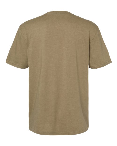 Softstyle® CVC T-Shirt - Back - B00260023 - Dune Mist