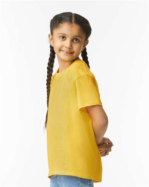 Softstyle® Youth T-Shirt - OnModelSide - B01660412 - Daisy