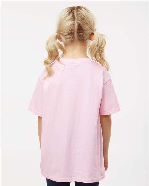 Softstyle® Youth T-Shirt - OnModelBack - B01660302 - Light Pink