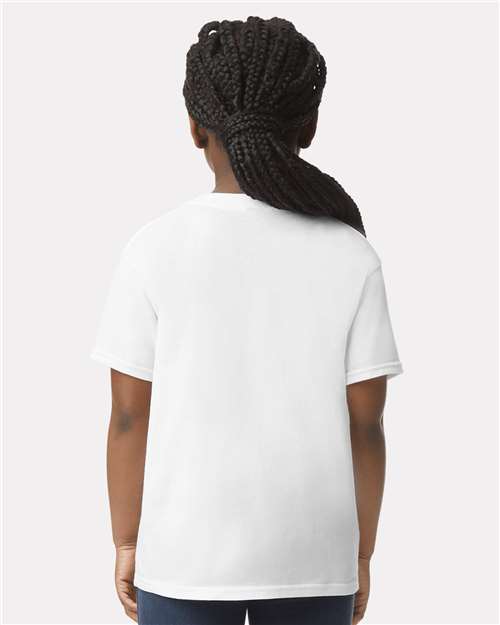 Softstyle® Youth T-Shirt - OnModelBack - B01660002 - White