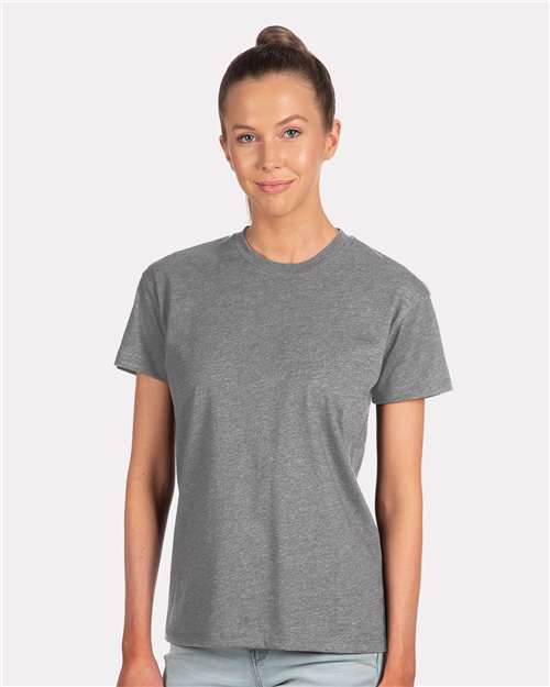 Women's CVC Relaxed T-Shirt - OnModelFront - B03718592 - Dark Heather Grey