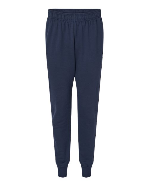 Powerblend® Fleece Joggers - Front - B04384653 - Navy