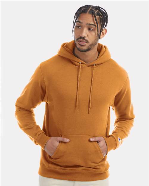 Powerblend® Hooded Sweatshirt - OnModelFront - B22884143 - Gold Glint