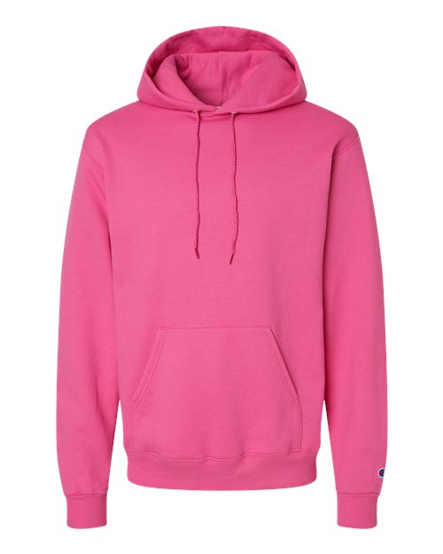 Powerblend® Hooded Sweatshirt - Front - B22884693 - Wow Pink
