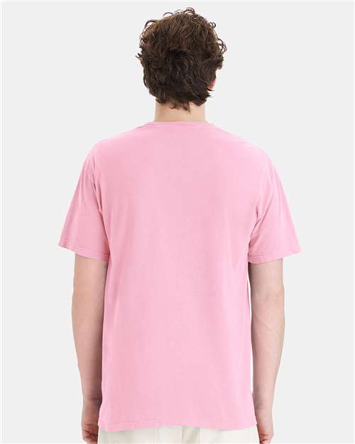 Garment-Dyed Pocket T-Shirt - OnModelBack - B35200313 - Cotton Candy