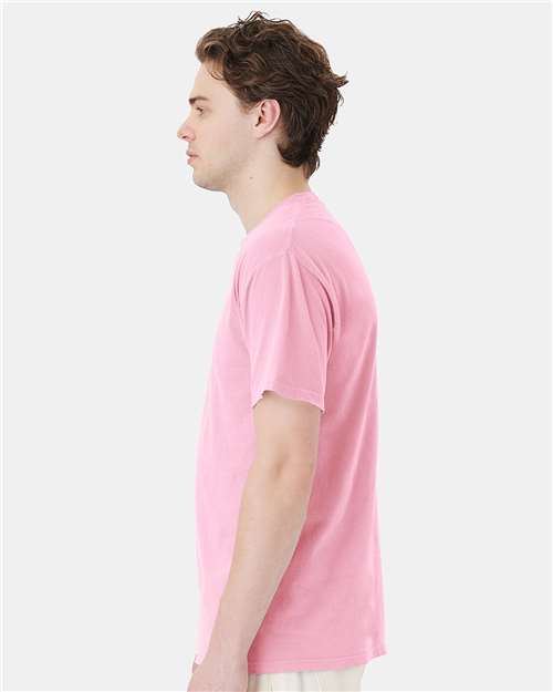 Garment-Dyed Pocket T-Shirt - OnModelSide - B35200313 - Cotton Candy