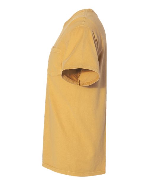 Garment-Dyed Pocket T-Shirt - DirectSide - B35200143 - Artisan Gold
