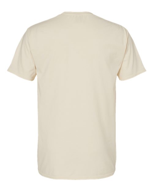 Garment-Dyed Pocket T-Shirt - Back - B35200763 - Parchment