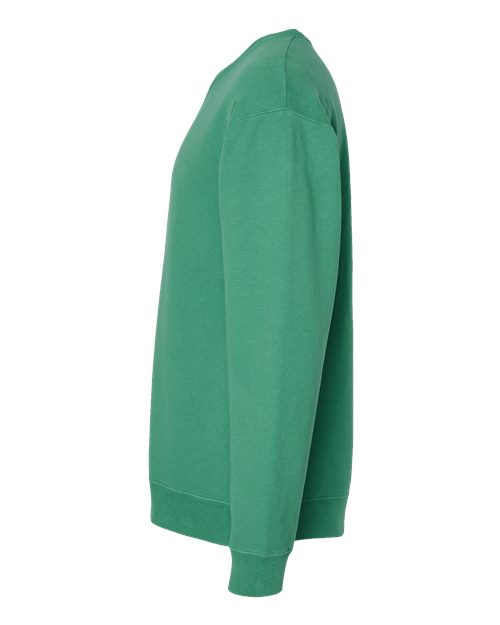 Garment-Dyed Crewneck Sweatshirt - DirectSide - B35700523 - Rich Green Grass