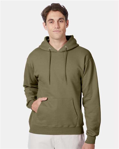 Ultimate Cotton® Hooded Sweatshirt - OnModelFront - B22200683 - Oregano