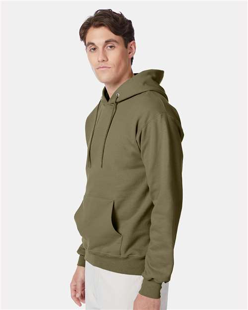 Ultimate Cotton® Hooded Sweatshirt - OnModelSide - B22200683 - Oregano