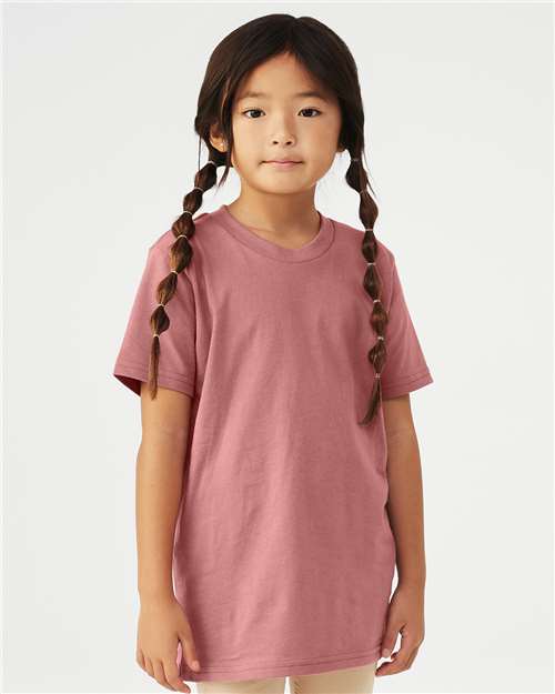 Youth Jersey Tee - OnModelFront - B38006333 - Mauve