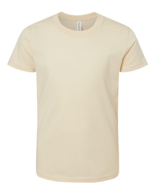 Youth Jersey Tee - Front - B38006483 - Soft Cream