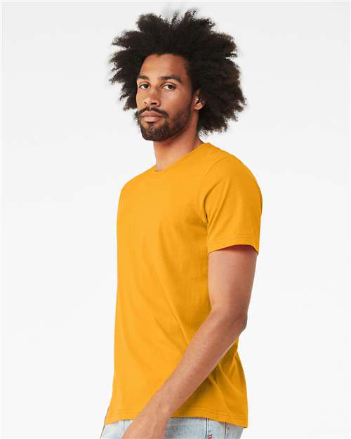 Triblend Tee - OnModelSide - B84706332 - Solid Gold Triblend