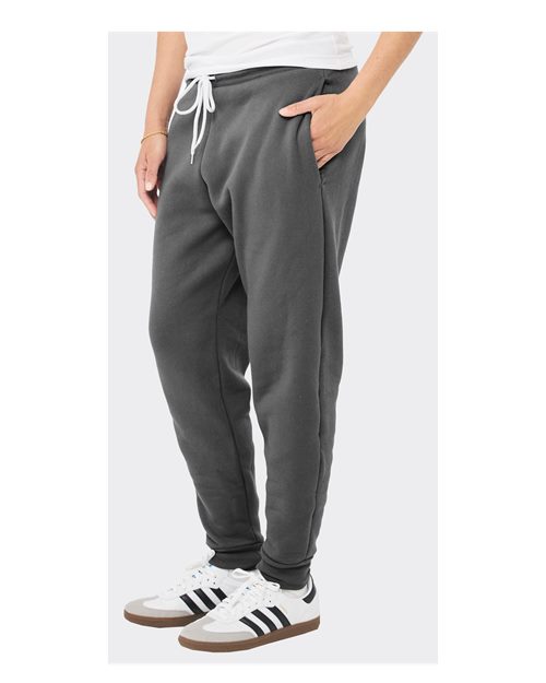 Sponge Fleece Jogger Sweatpants - OnModelSide - B36806592 - Asphalt