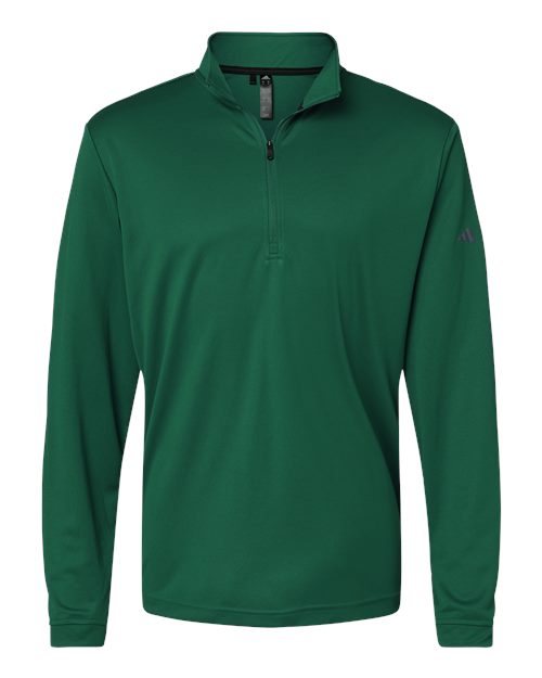 Lightweight Quarter-Zip Pullover - Front - B01153542 - Collegiate Green