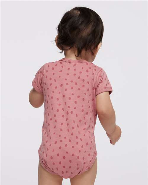 Infant Fine Jersey Bodysuit - OnModelBack - B33438451 - Mauvelous Spot