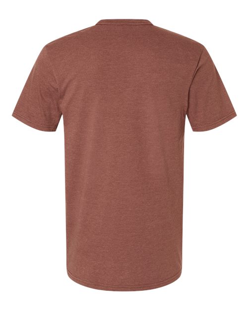 Softstyle® CVC T-Shirt - Back - B00260423 - Cocoa Mist