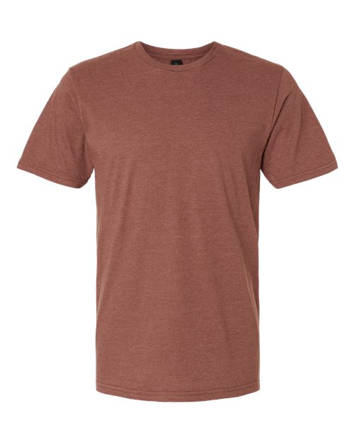 Softstyle® CVC T-Shirt - Front - B00260423 - Cocoa Mist