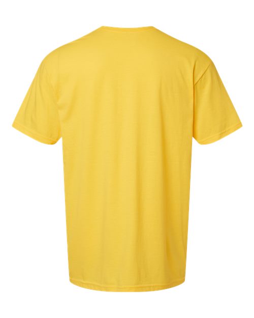 Softstyle® CVC T-Shirt - Back - B00260433 - Daisy Mist