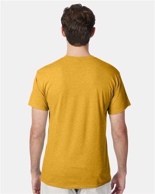 Perfect-T Triblend T-Shirt - OnModelBack - B34200123 - Gold Heather